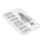 木の芸術と詩のように強い マグネット (右側)