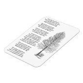 木の芸術と詩のように強い マグネット (左側)