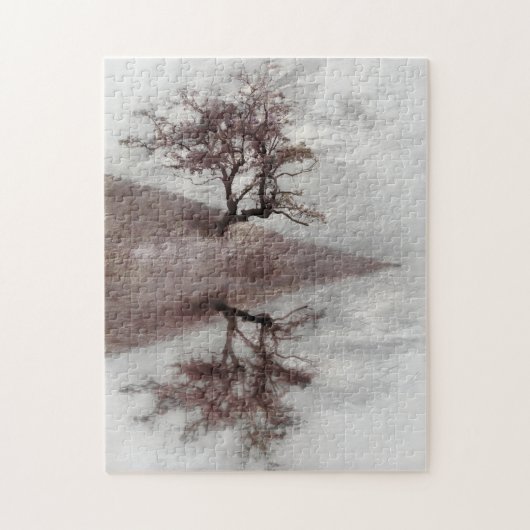 木の芸術の写真撮影 ジグソーパズル (縦)