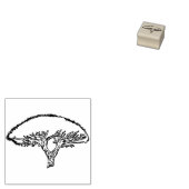 木の芸術スタンプ ラバースタンプ (押印)