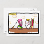 木の茂った王 ポストカード (正面/裏面)