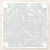 木の落ちた愛 ガラスコースター (裏面)