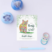 木の葉が早く枯れるのを待カラフルつ チラシ (シングル)