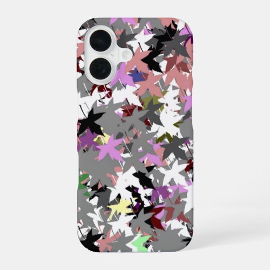 木の葉 iPhone 16ケース (裏面)