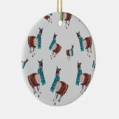 木の装飾 セラミックオーナメント (右)