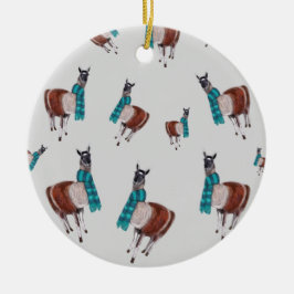 木の装飾 セラミックオーナメント