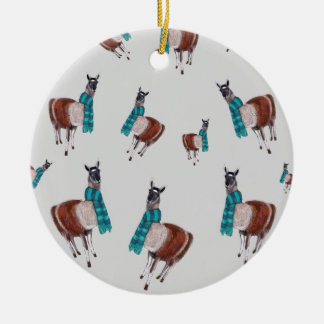 木の装飾 セラミックオーナメント