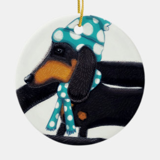 木の装飾 セラミックオーナメント