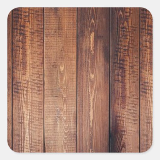 木の見実在た目 スクエアシール (正面)