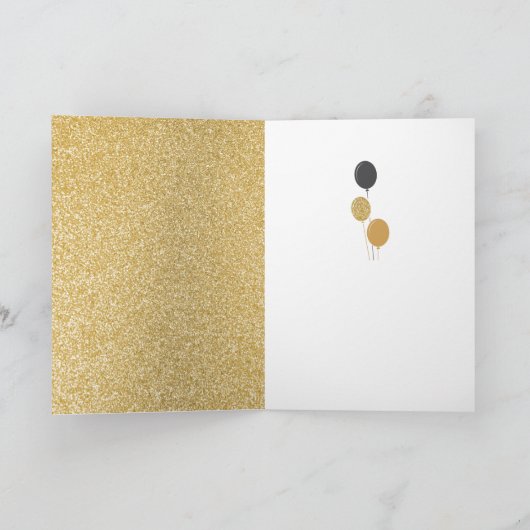 木の誕生日コージかわいい子犬のスケッチかわいい子犬 カード (内部)