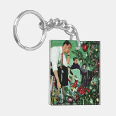 木の調整 キーホルダー (正面左)