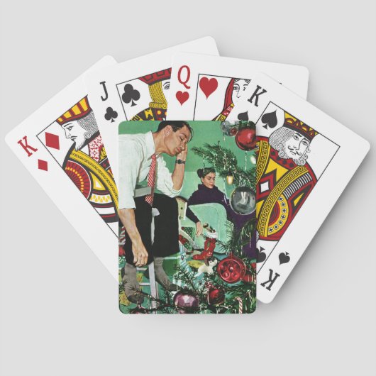 木の調整 トランプ (裏面)