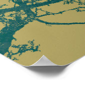 木の貴重な価値 ポスター (角)