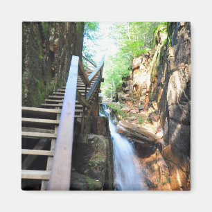木の通路の滝の樋の峡谷NHの磁石 マグネット