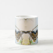 木の野生動物のベビーフクロウ コーヒーマグカップ (中央)