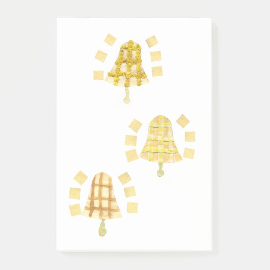 木の鐘のポスト・イット ポストイット (正面)