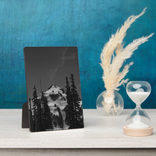 木の間のピーク フォトプラーク (側面)