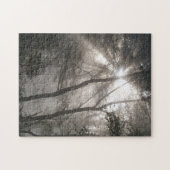 木の間の日光 ジグソーパズル (横)
