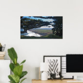 木の間の点のレイズ ポスター (ホームオフィス)