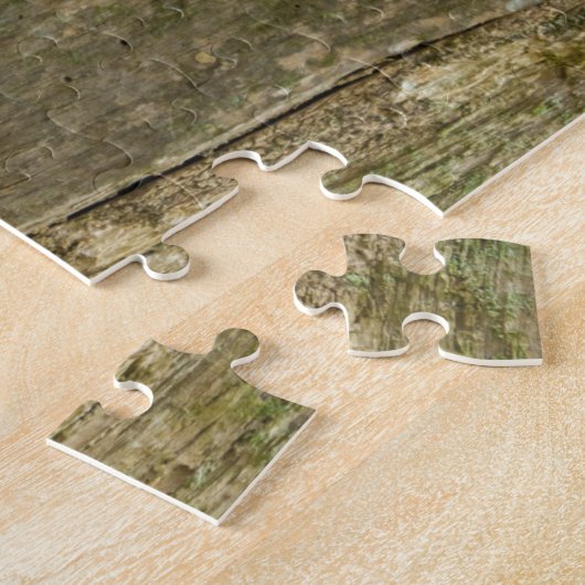 木の陰にゴリラ ジグソーパズル (側面)