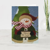 木の隣は暖かい シーズンカード (正面)