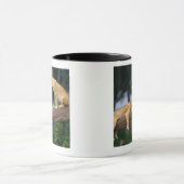 木の雌ジシ マグカップ (中央)