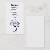 木の頭脳 名刺 (正面/裏面)