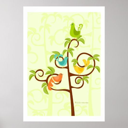 木の鳥 ポスター (正面)