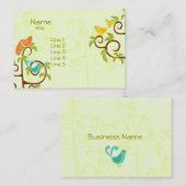 木の鳥 名刺 (正面/裏面)