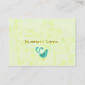 木の鳥 名刺 (裏面)