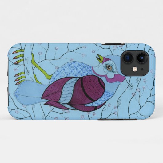 木の鳥 Case-Mate iPhoneケース (裏面(横))