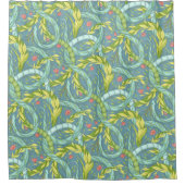 木の龍 シャワーカーテン (正面)