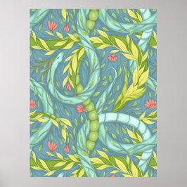 木の龍 ポスター