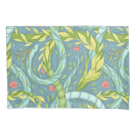 木の龍 枕カバー