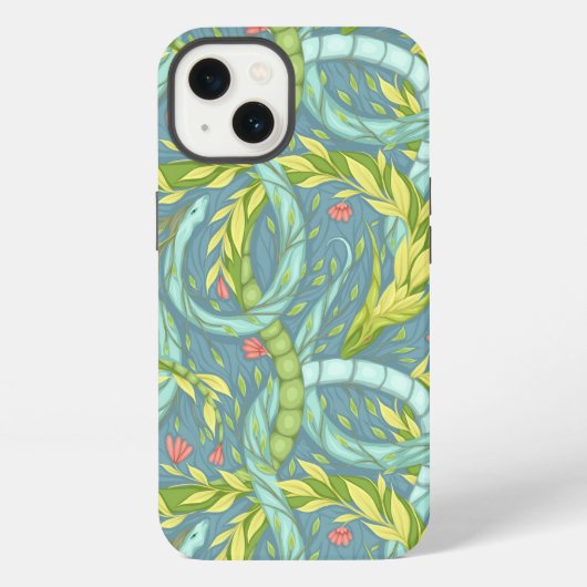 木の龍 iPhoneケース (裏面)