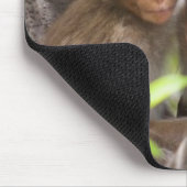 木の2匹の猿 マウスパッド (コーナー)