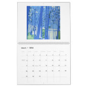 木の2016季節 カレンダー (3月 2026)