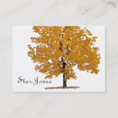 木のBusinesssカード 名刺 (裏面)