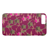 木のCutesyフクロウ Case-Mate iPhoneケース (裏面(横))