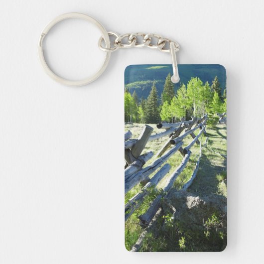 木のFenceline キーホルダー (正面)