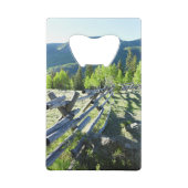 木のFenceline クレジットカード栓抜き (裏面)