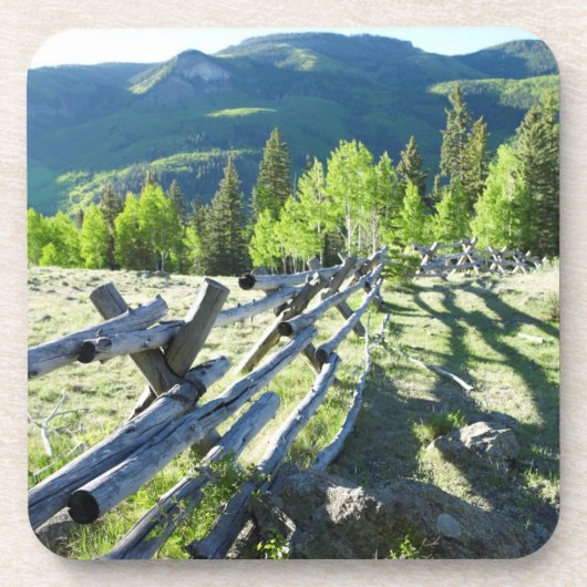 木のFenceline コースター (正面)