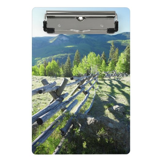 木のFenceline ミニクリップボード (正面)