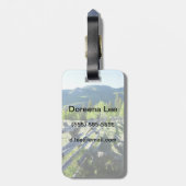 木のFenceline ラゲッジタグ (裏面縦)