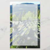 木のFenceline 便箋 (正面)