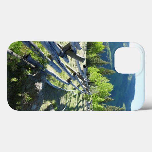 木のFenceline Case-Mate iPhoneケース (裏面 (横))