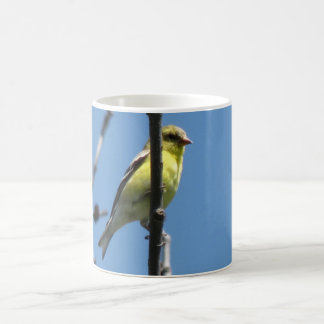 木のGoldfinch コーヒーマグカップ