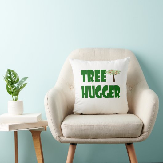 木のhuggerの枕 クッション (椅子)