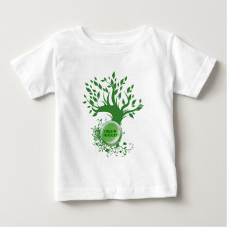 木のHugger愛 ベビーTシャツ