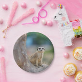 木のMeerkat土曜日 ペーパープレート (パーティー)
